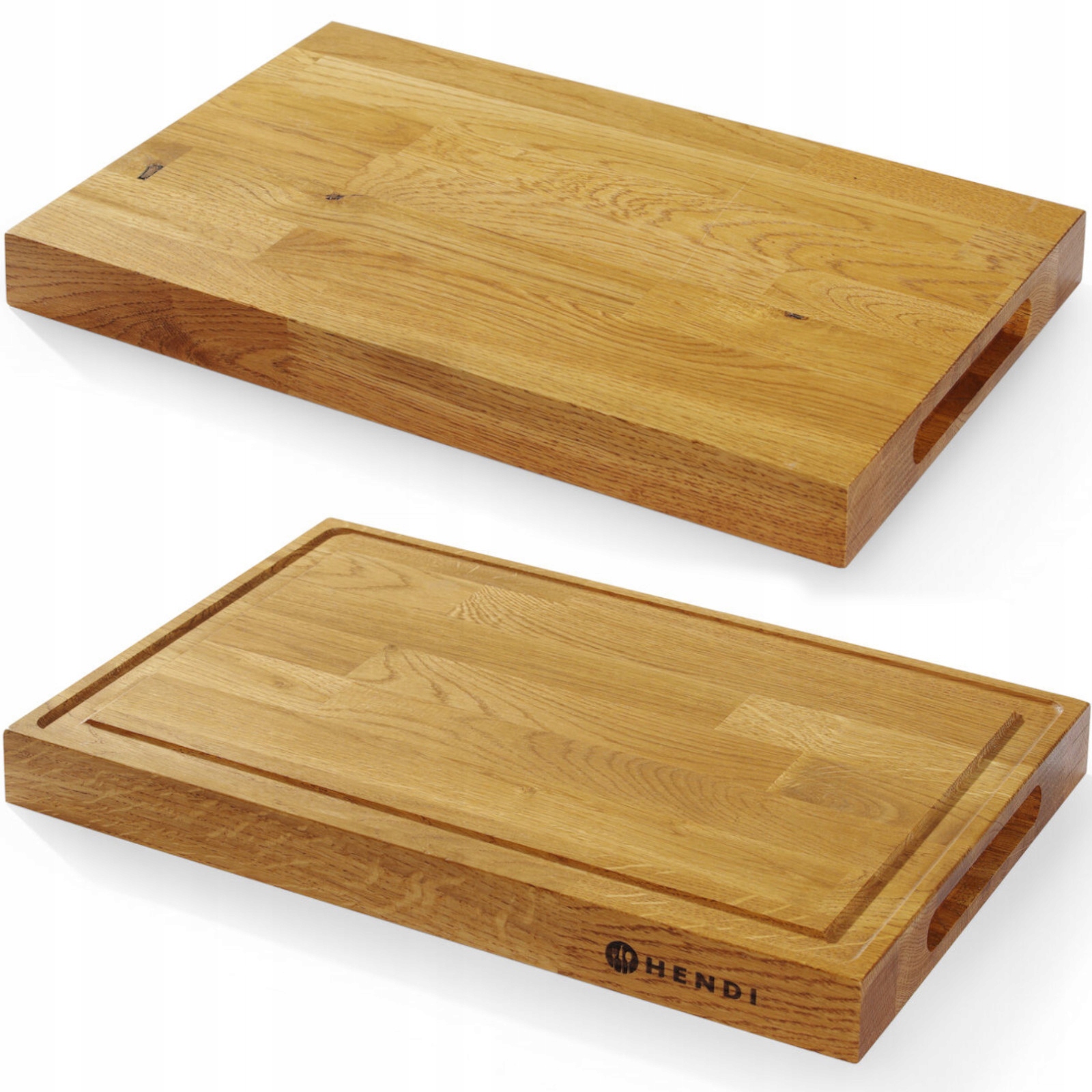 Dubová Deska Hrubá Pro Servírování Pokrmů Gastronomická 42X28 CM Hendi