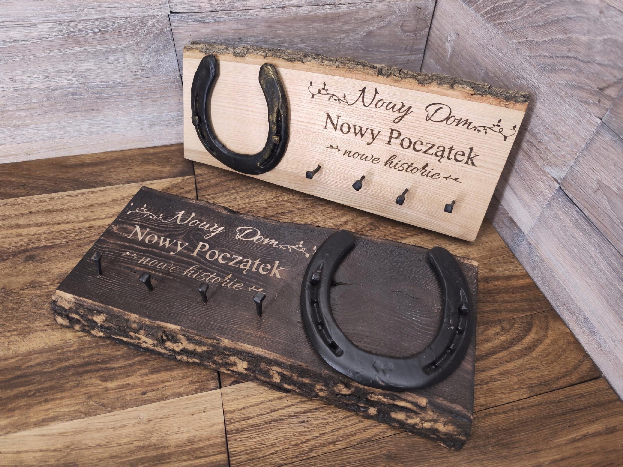 Originální dárek Věšák Na Klíče kolaudační večírek nový domov