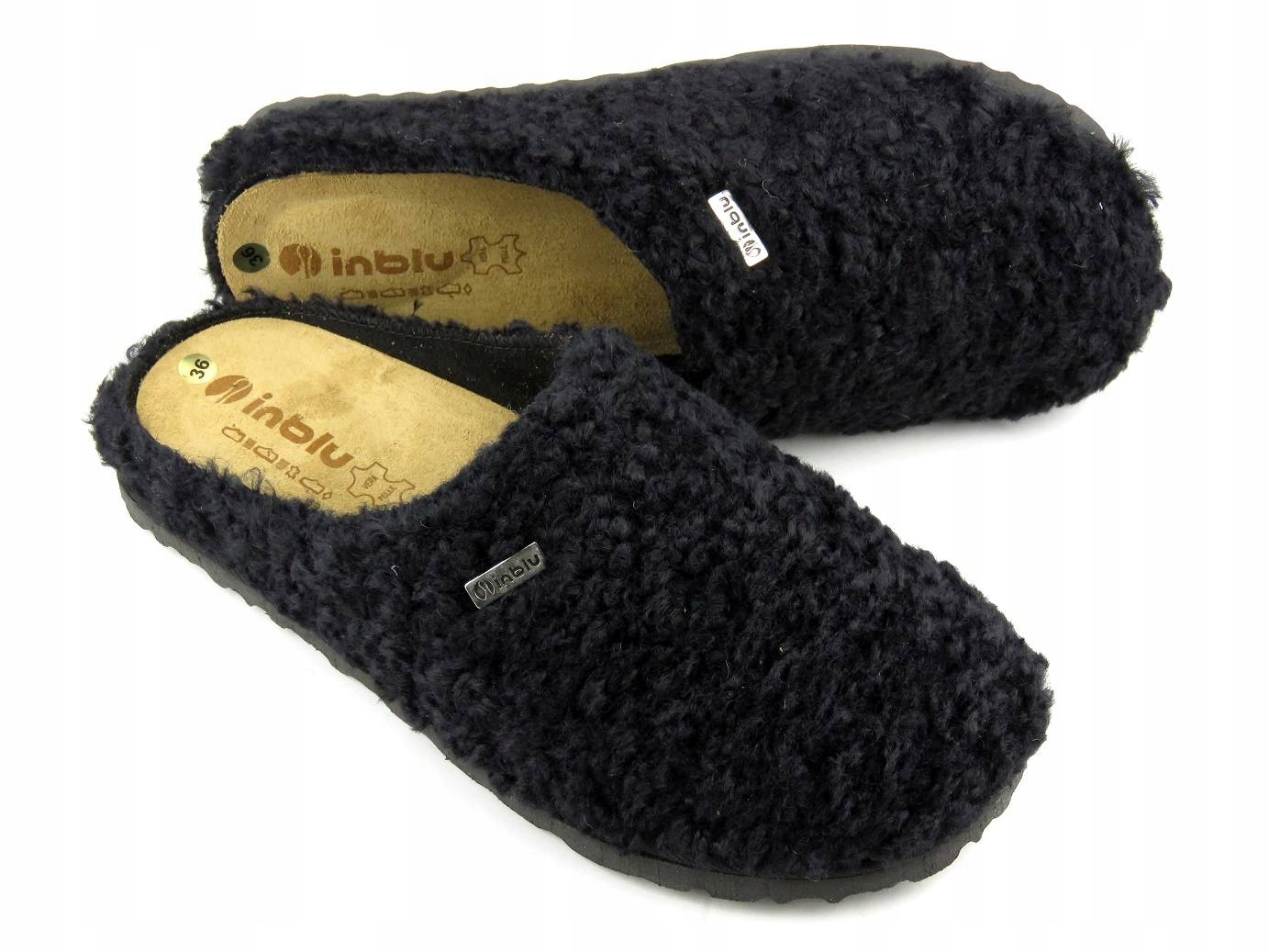 

Kapcie Damskie Inblu CS-33 Puchate Miękkie Zimowe
