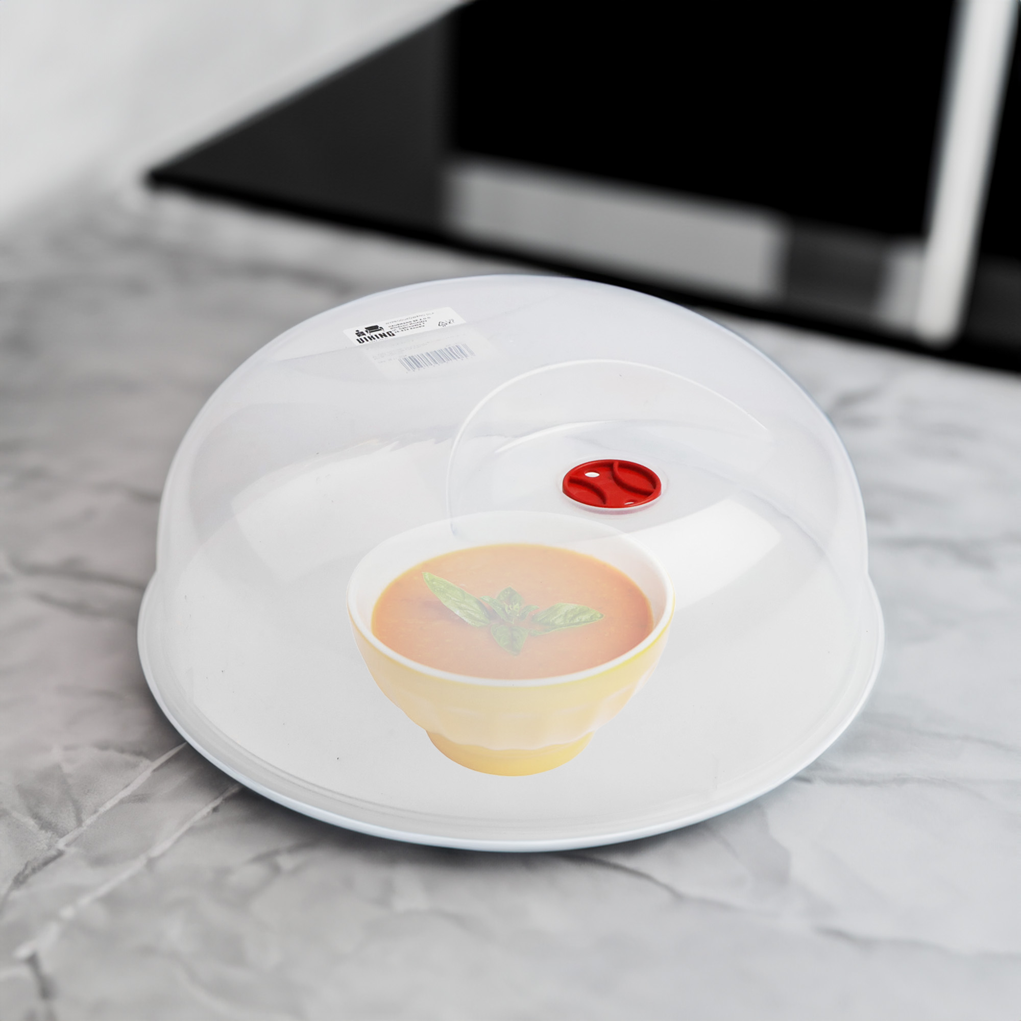 POKRYWA DO MIKROFALI PLASTIKOWA OSŁONA DO PODGRZEWANIA JEDZENIA W MIKROFALI