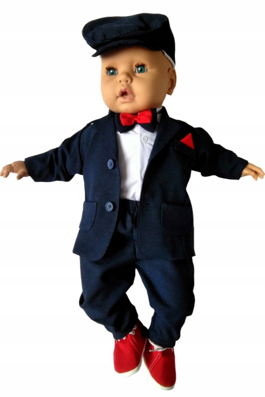 GARNITUR do chrztu ubranko LATO KRÓTKI rękaw 74 Kolor niebieski