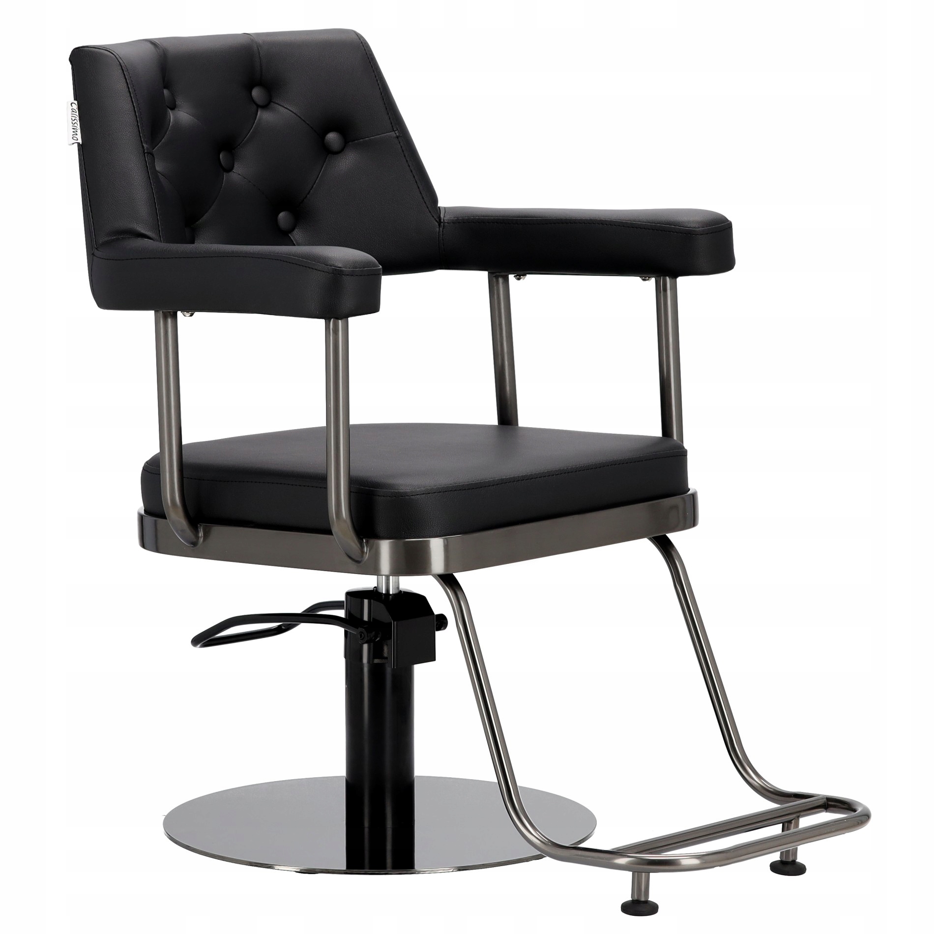 Kadeřnické křeslo barberské hydraulické pro kadeřnický salon Ezra