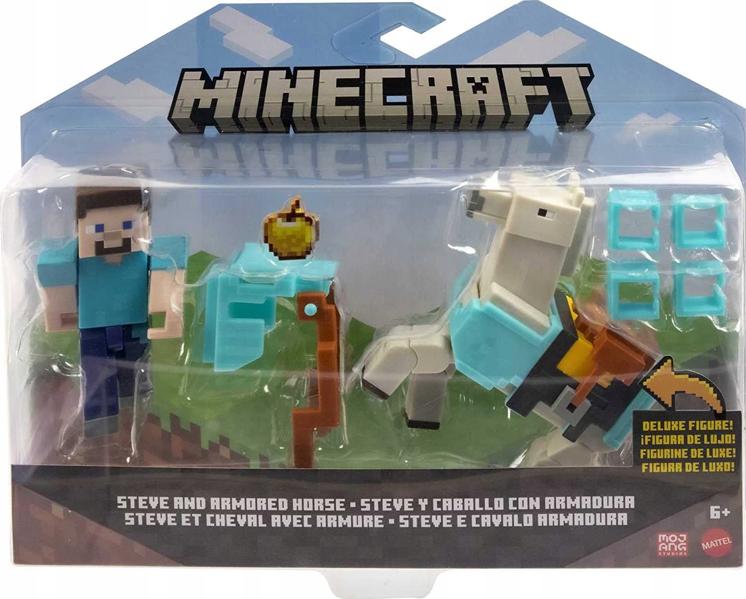 MINECRAFT zestaw 2 figurek FIGURKA STEVE + KOŃ Rodzaj produktu figurka z gry