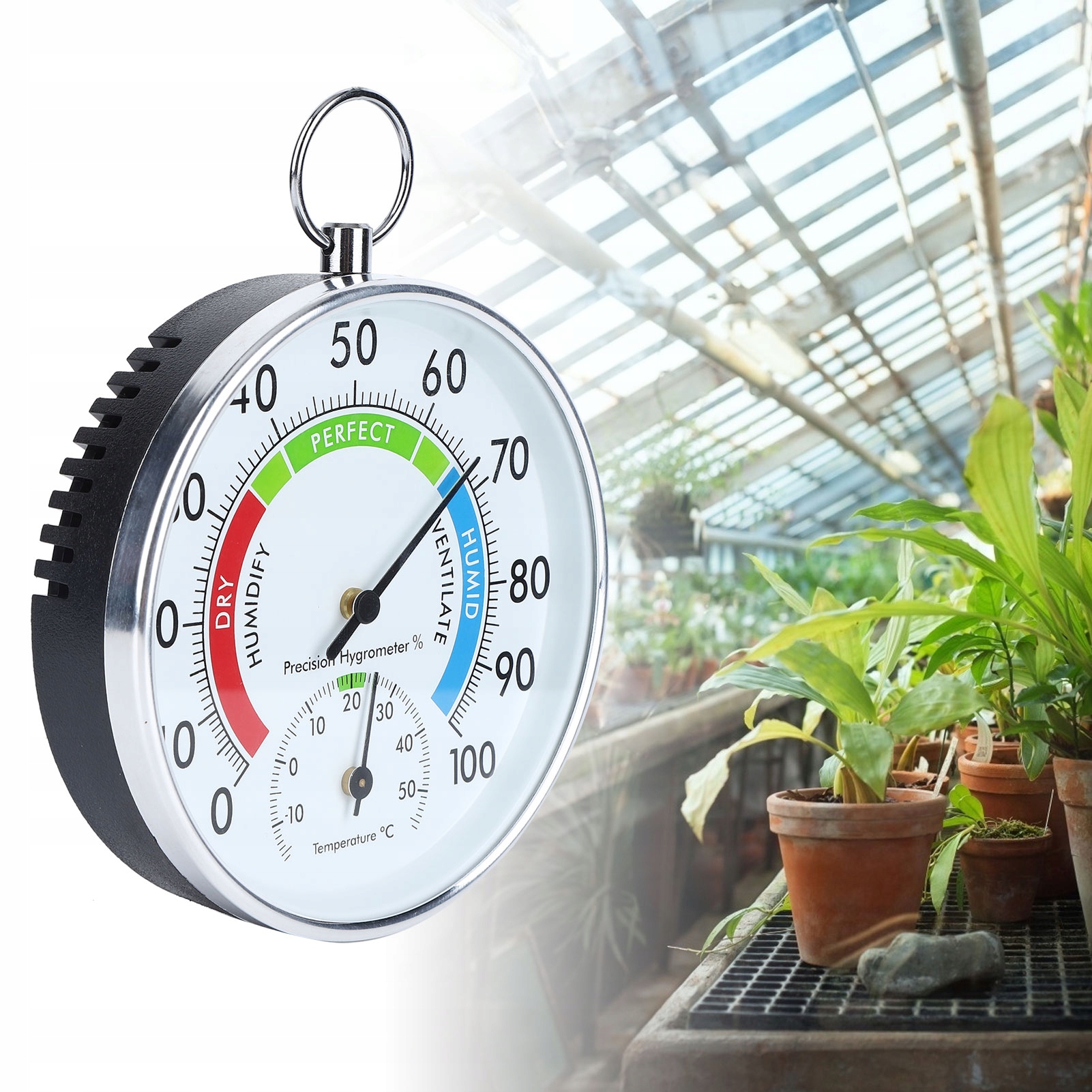 Thermometer-hygrometer for a greenhouse Producent inna