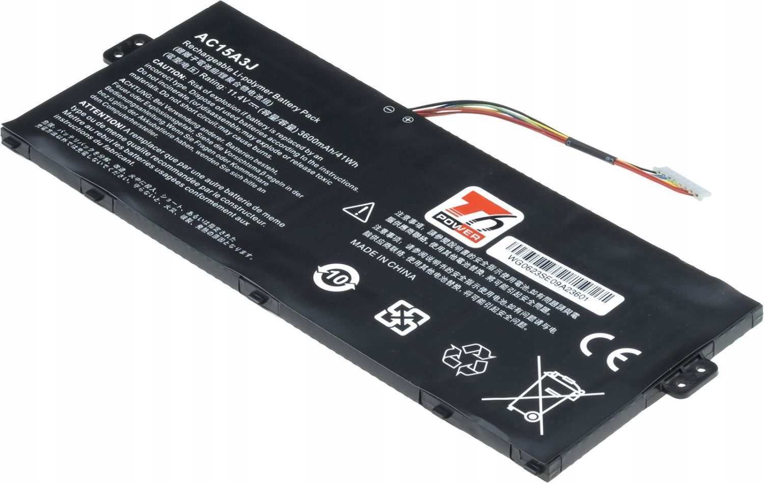 T6 Power baterie pro Acer Chromebook R11 C738T