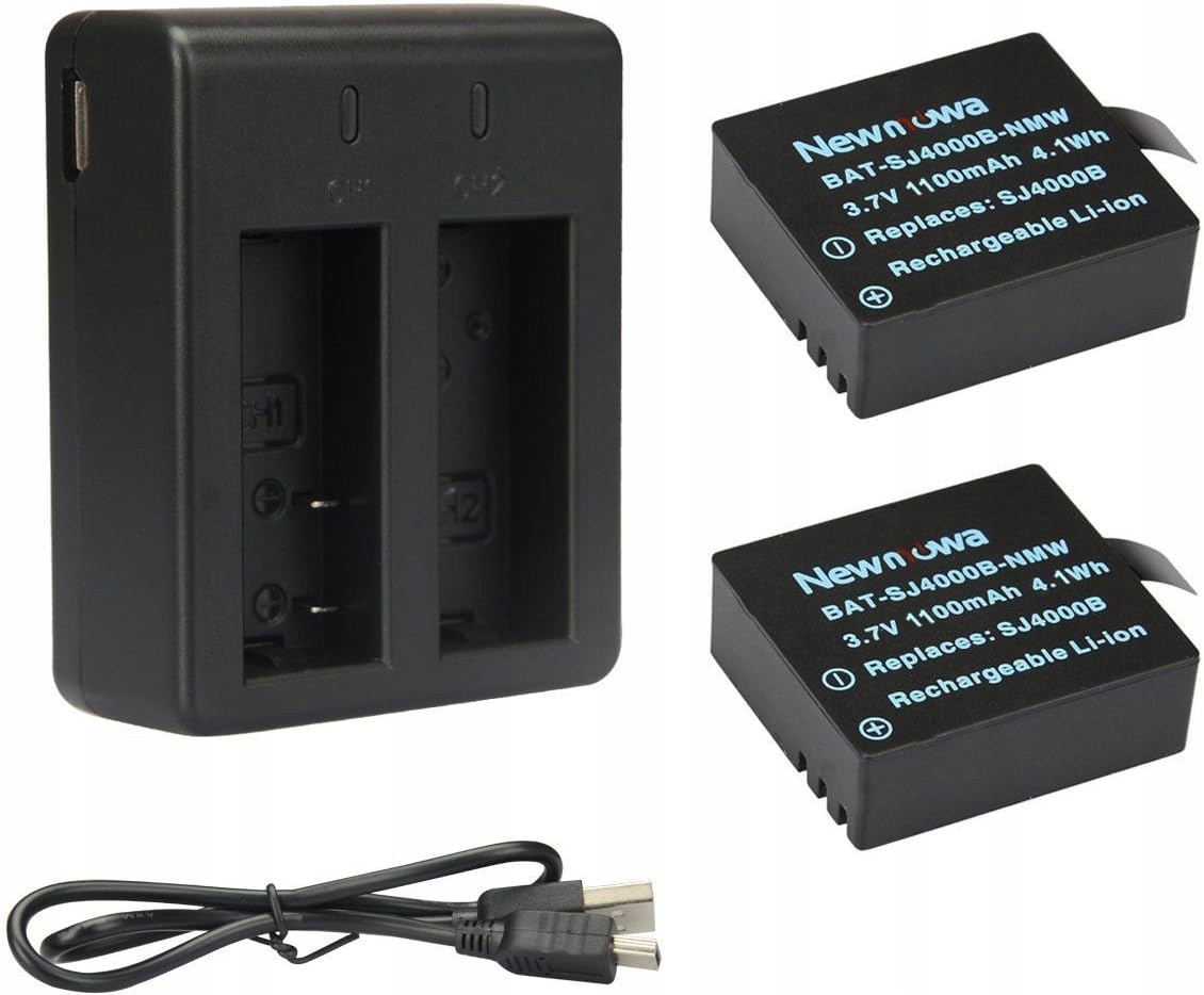 Ładowarka Newmowa z akumulatorkami SJ4000B