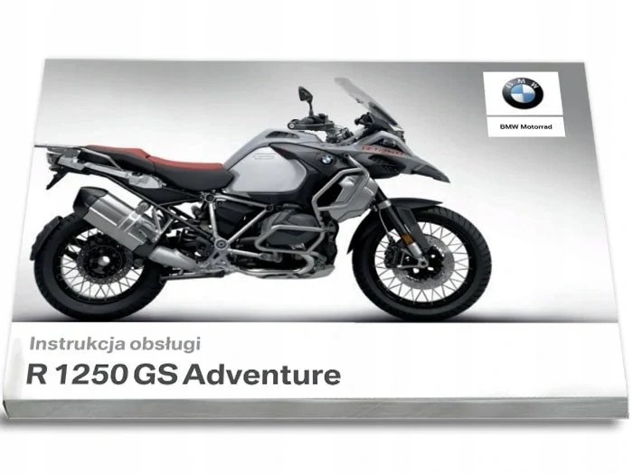 Bmw R 1250 Gs Adventure Motocykl Instrukcja Obsług