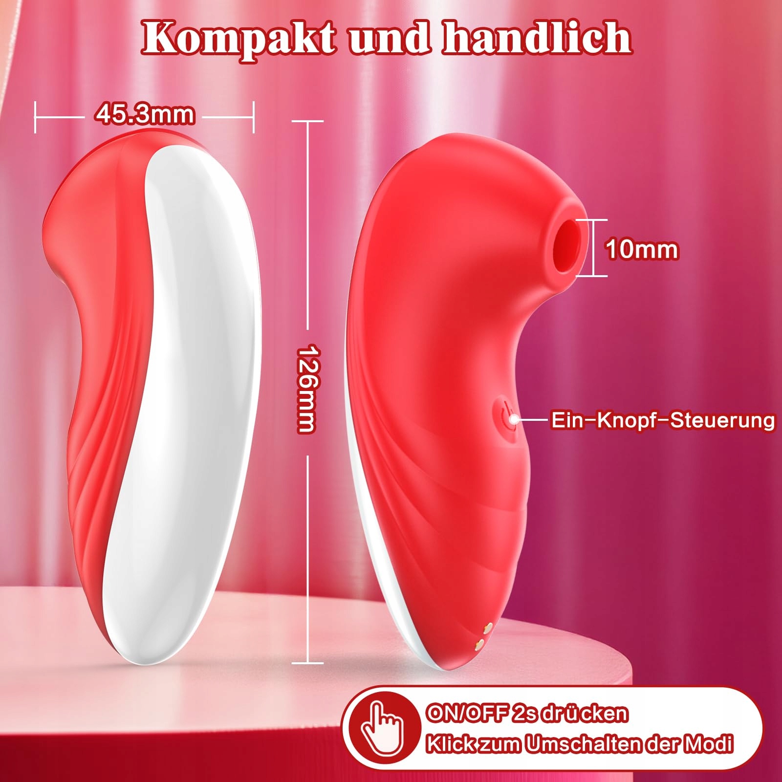 SILIKONOWY Wibrator Dla Kobiet I Par Z 7 Trybami Wibracji Cichy I Mocny — miniatura 5