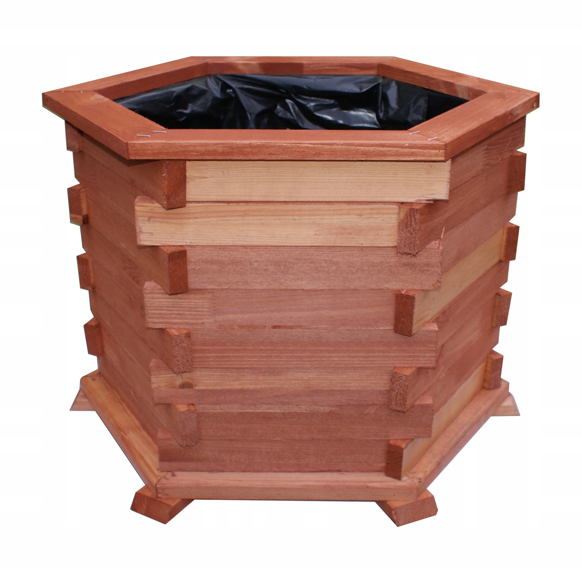 

Donica drewniana ogrodowa duża skrzynka na kwiaty