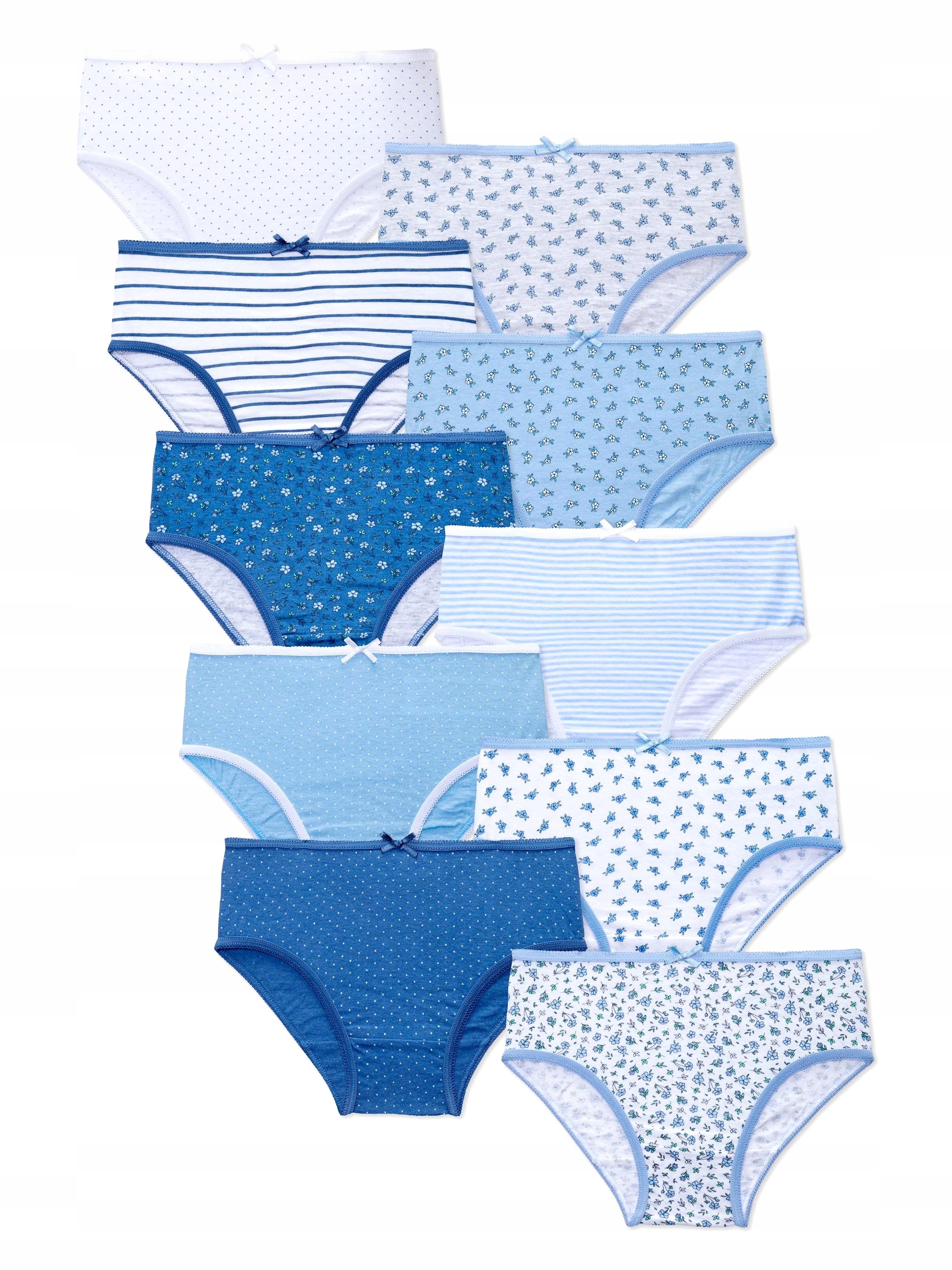 

Majtki figi 146 Primark 10pak Kwiatki 10-11 lat