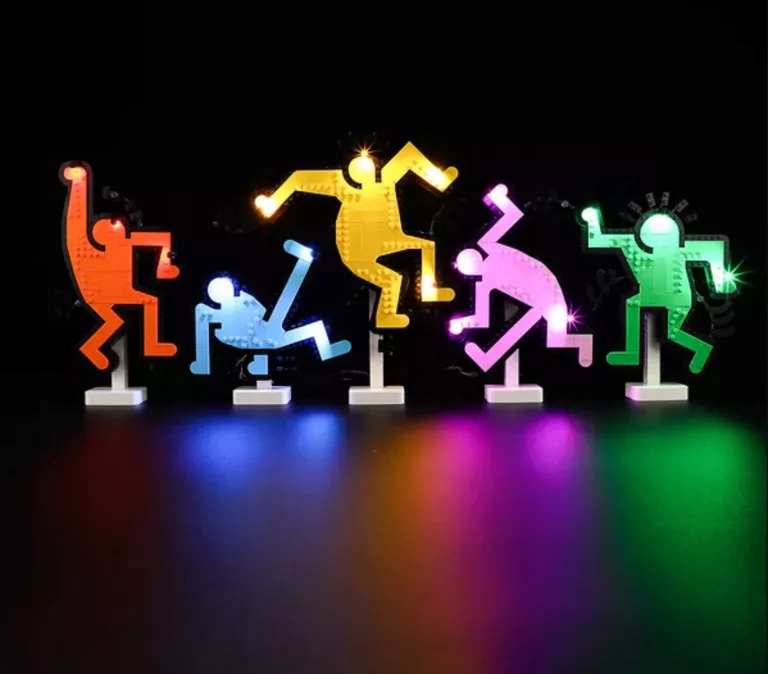 OŚWIETLENIE LEGO LIGHT KIT FOR KEITH HARING – DANCING FIGURES 31216