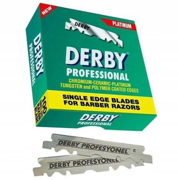 

Derby Platinum Żyletki Połówki Do Brzytwy 100 szt.