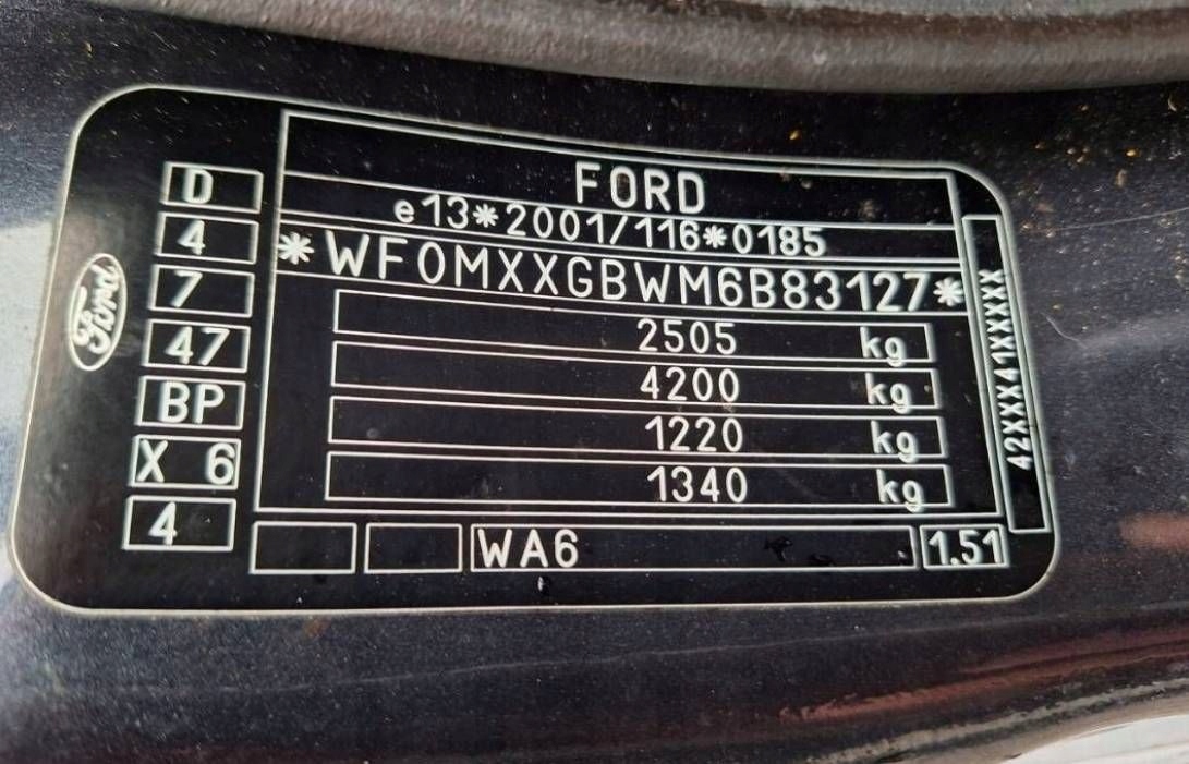 FORD GALAXY II MK3 S-MAX MK1 XENON REFLEKTOR right light front right HELLA