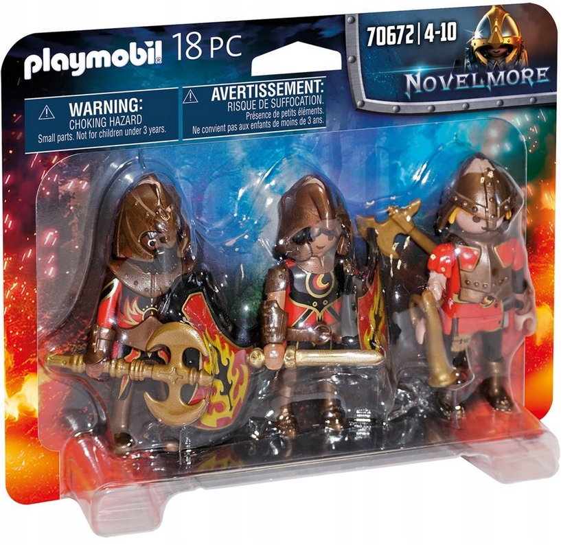 PLAYMOBIL 70672 TRZECH WOJOWNIKÓW BURNHAM
