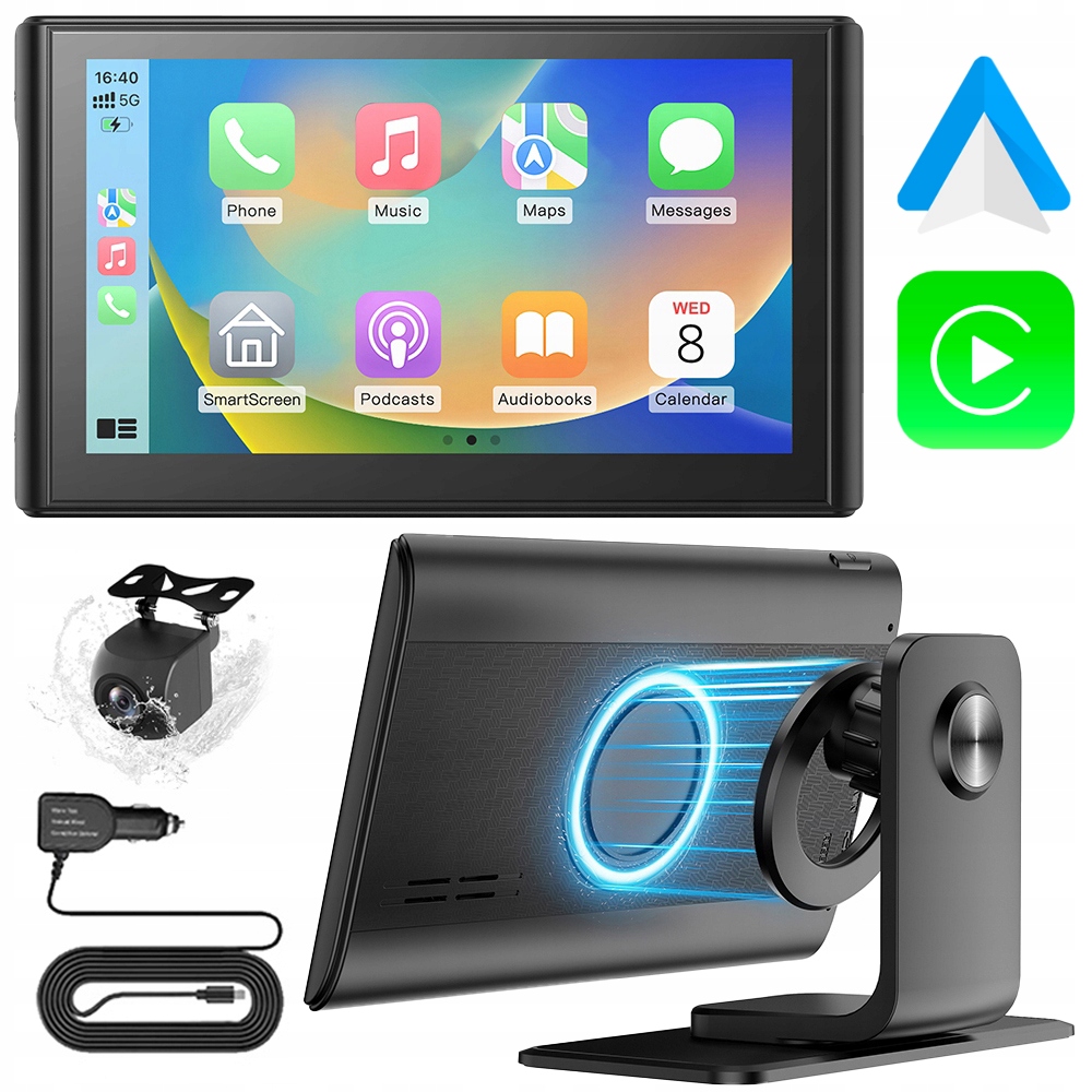 Autorádio Multimediální Stanice Android Auto Carplay Monitor Kamera