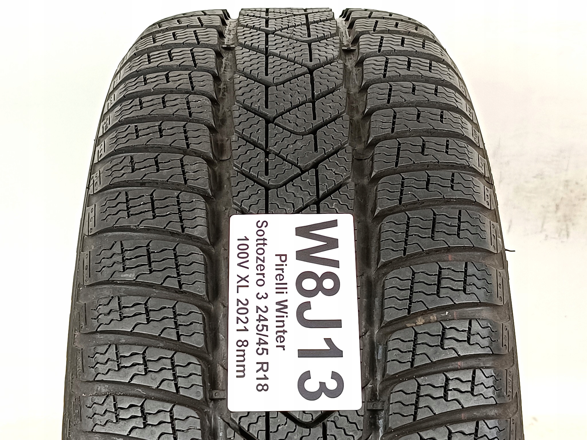 1x Pirelli Winter Sottozero 3 245/45 R18 2021 Jak Nowa!