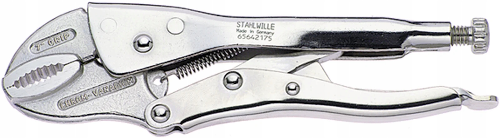 Krimpovací kleště 175 mm, šířka 30 mm; s řezačkou drátu Stahlwille