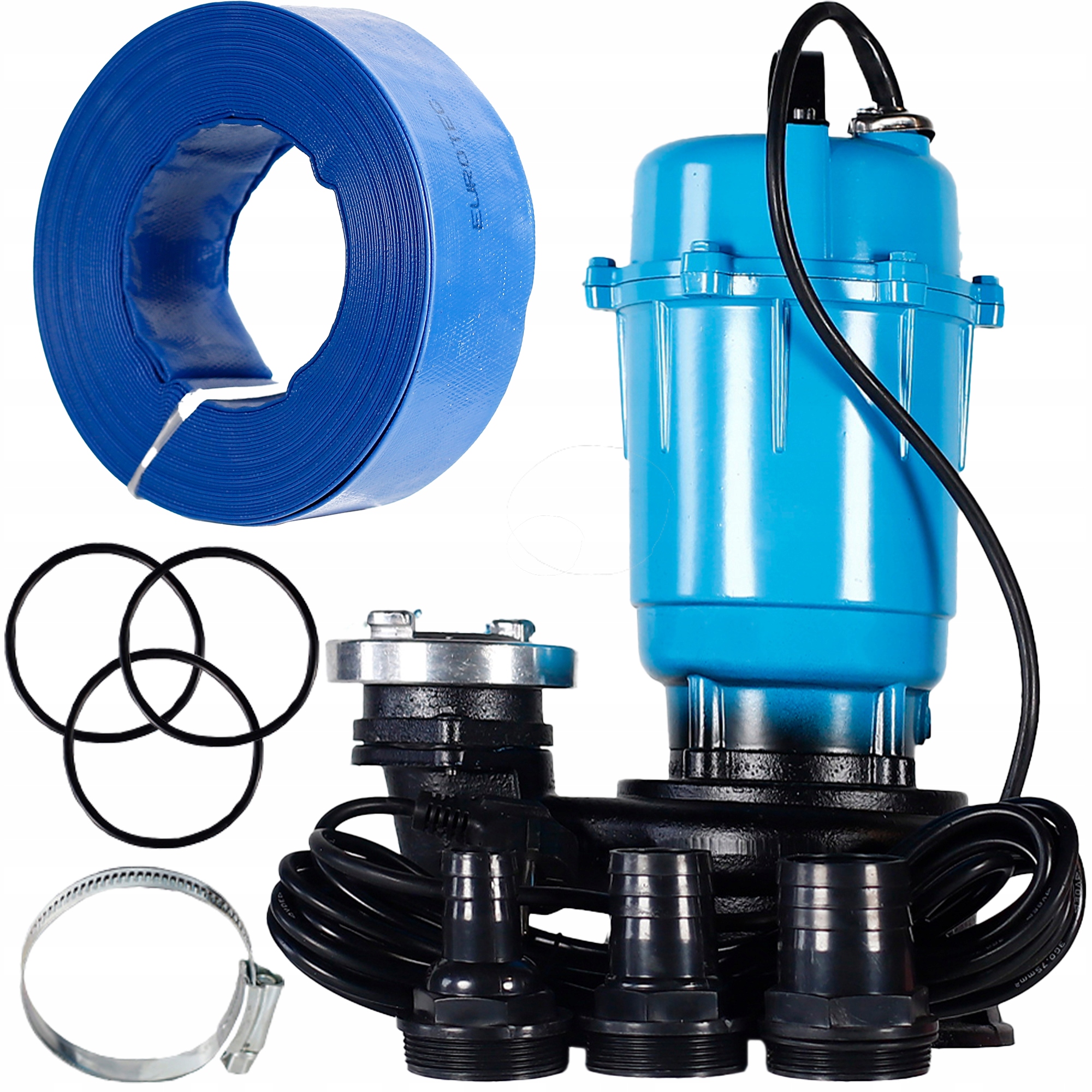 Čerpadlo Na Špinavú Vodu S Žumpou S Drvičom 3200 W S Gumovou Hadicou A Plavákom