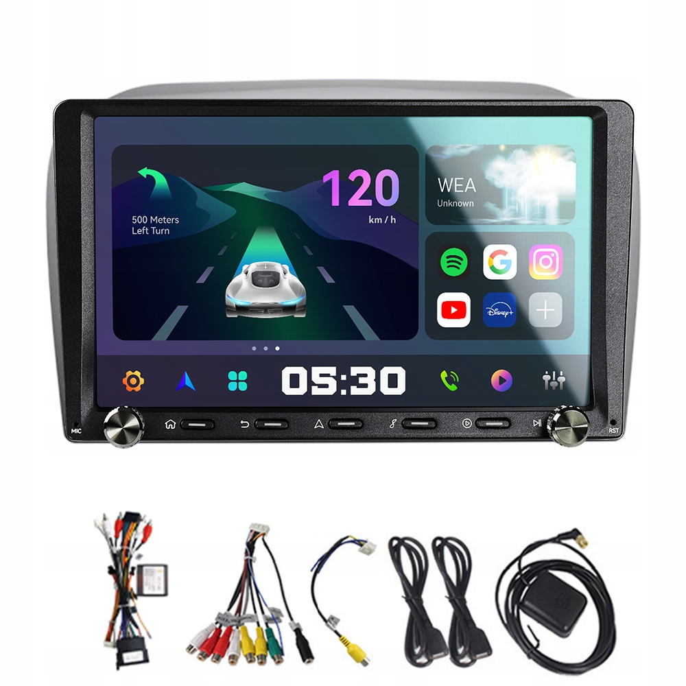 2Din Android 13 autorádio pre Fiat Doblo 2 263 2009-2015 Opel Combo Tour