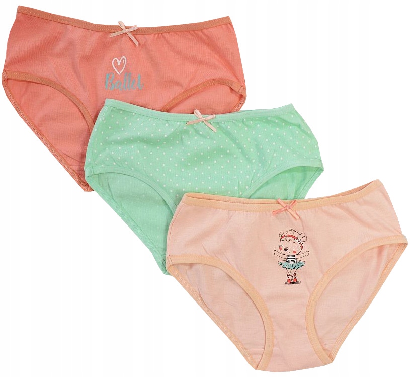 

Yo! Figi 3-PACK Majtki Dziewczęce 86/92 Y501B