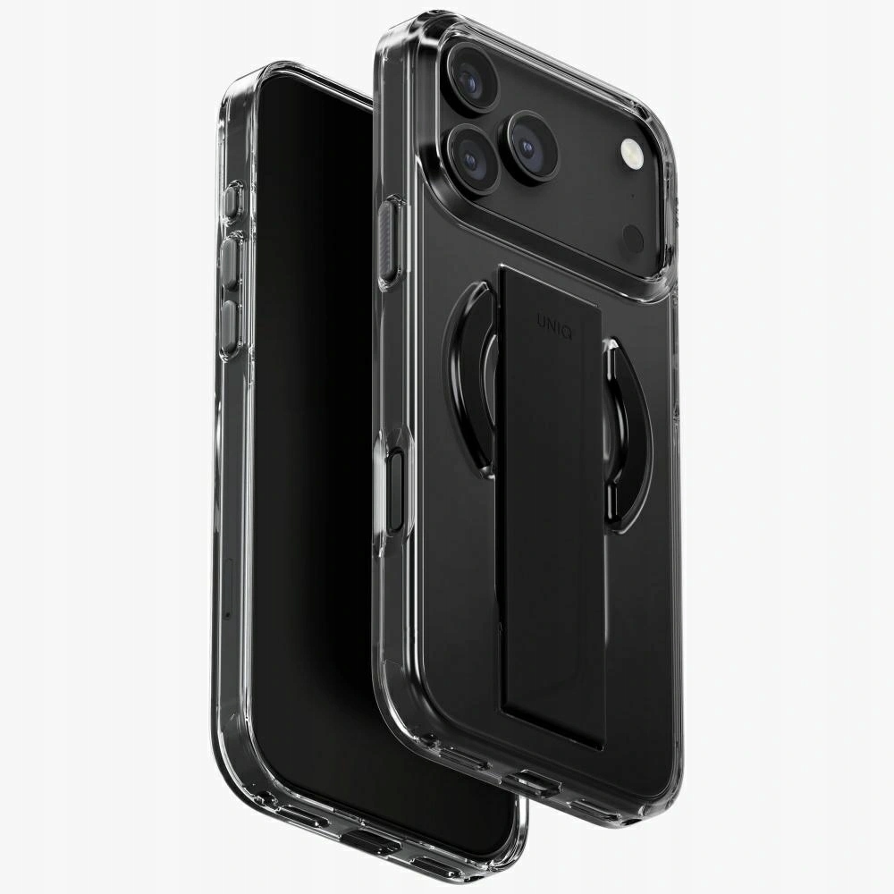 Pouzdro Uniq Heldro Air pro Apple iPhone 17 Pro Max MagClick Charging, černé