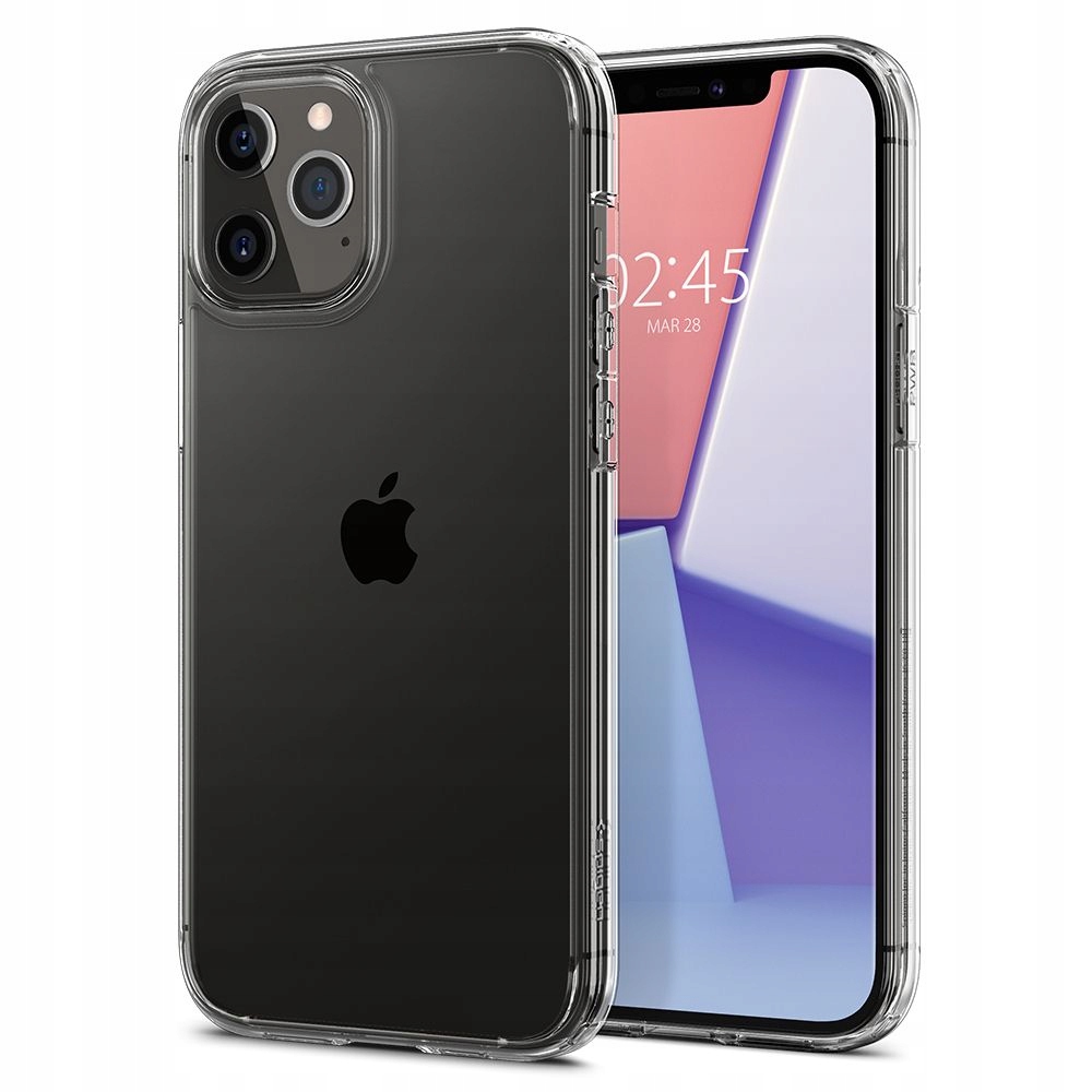 ETUI DO IPHONE 12 / 12 PRO SPIGEN ULTRA HYBRID PRZEZROCZYSTY Marka Spigen