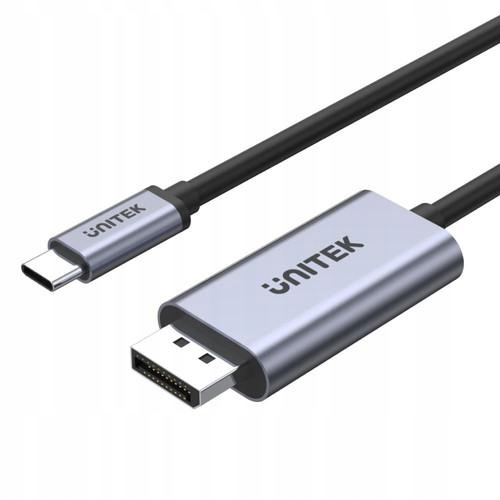 Unitek Adapter USB-C na DP 1.2 4K@60Hz kabel 1,8 m Długość kabla 1.8 m