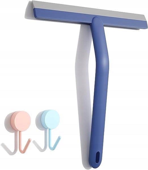 Silikonová sprchová stěrka s věšákem