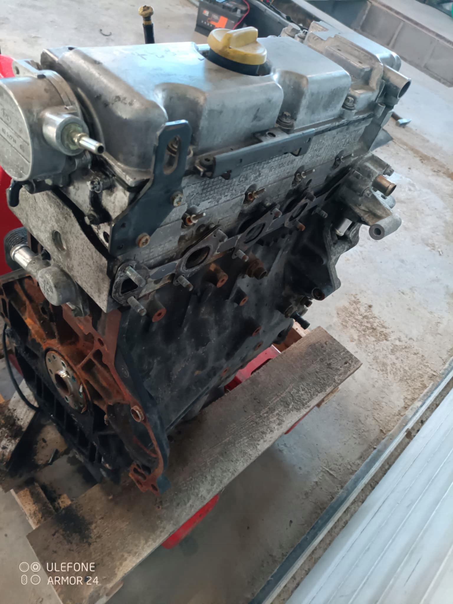 engine 2.2 TID SAAB 9-3 II 93 2003-2004 pillar BLOK D223L