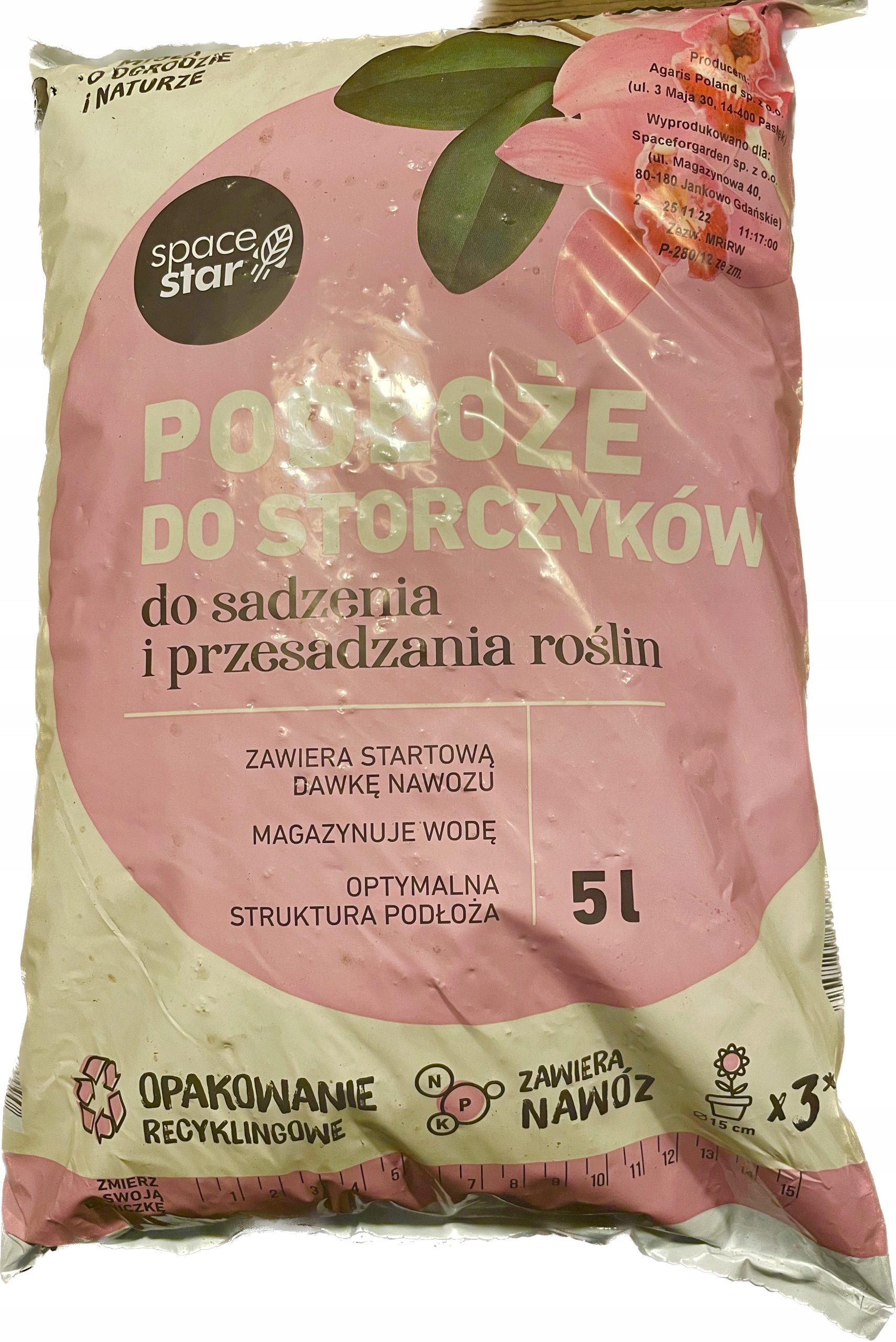 

Podłoże do storczyków Premum 5L