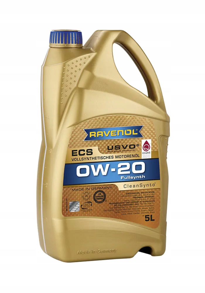 RAVENOL ECS SAE 0W20 USVO Olej silnikowy 5L