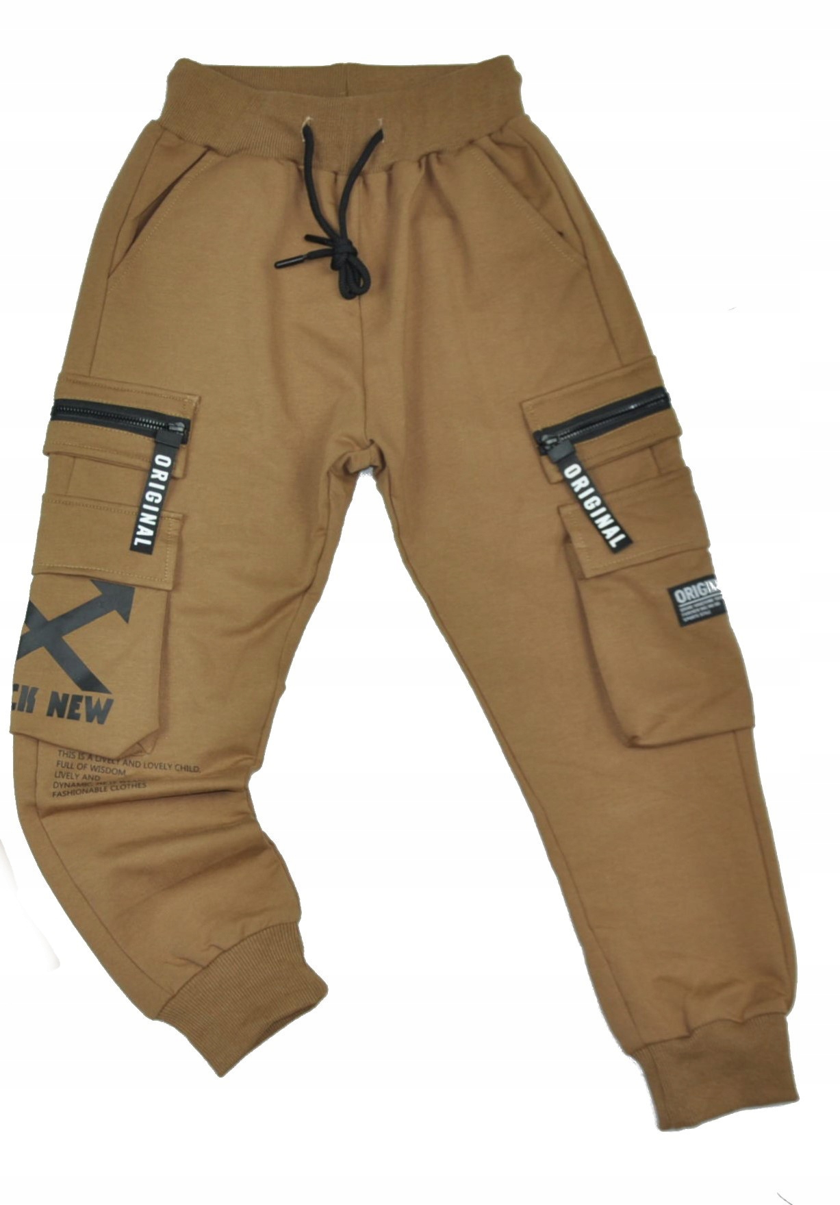 SPODNIE DRESOWE CHŁOPIĘCE BOJÓWKI r.152/158 cm