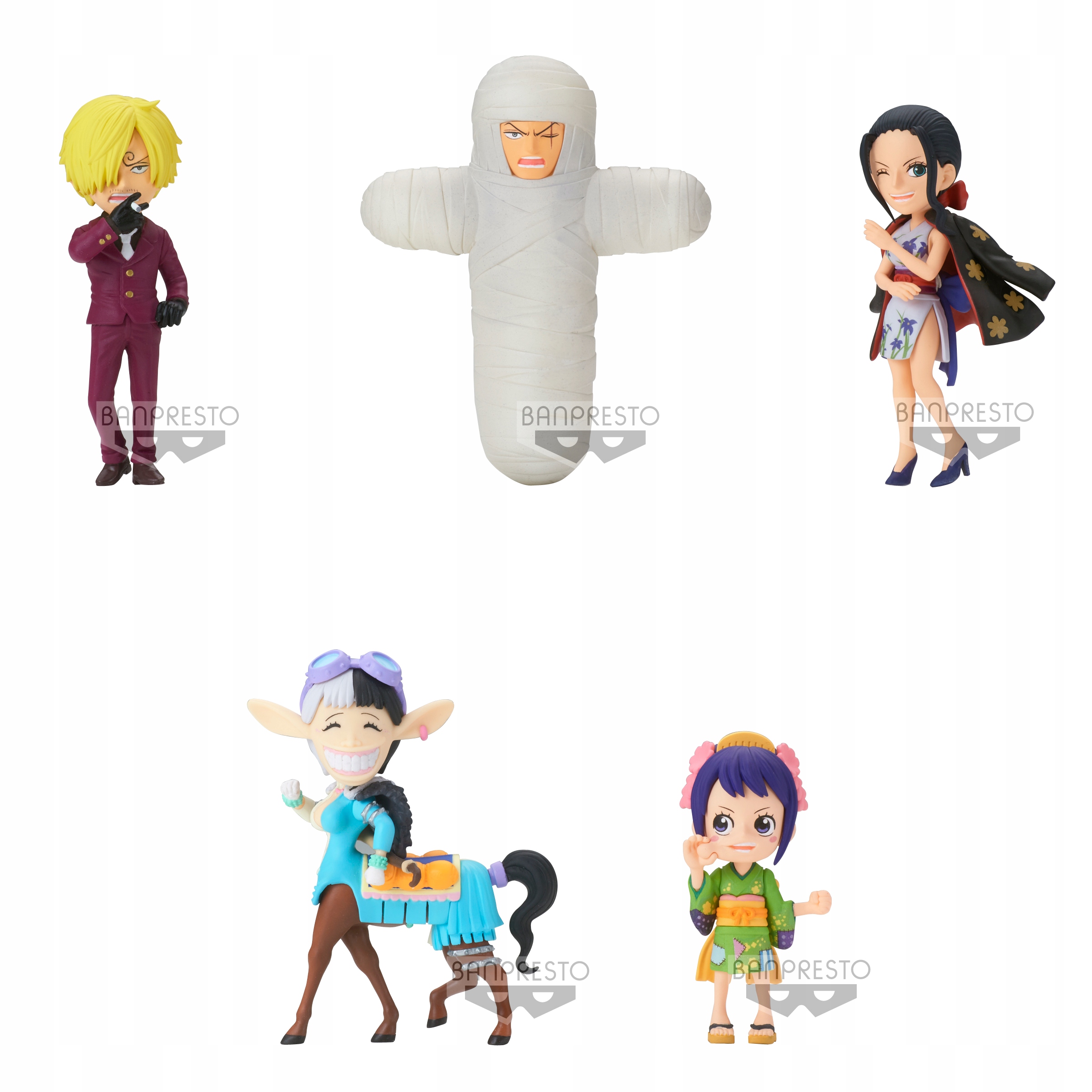 One Piece Wcf Wanokuni Onigashima 5 Sortiment 12 figurek 7 cm