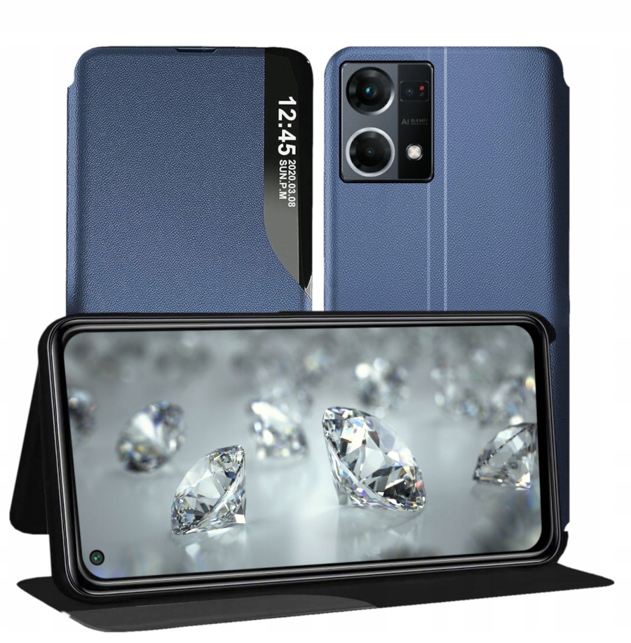 

Etui Do Oppo Reno 7 4G Smart Window Szkło