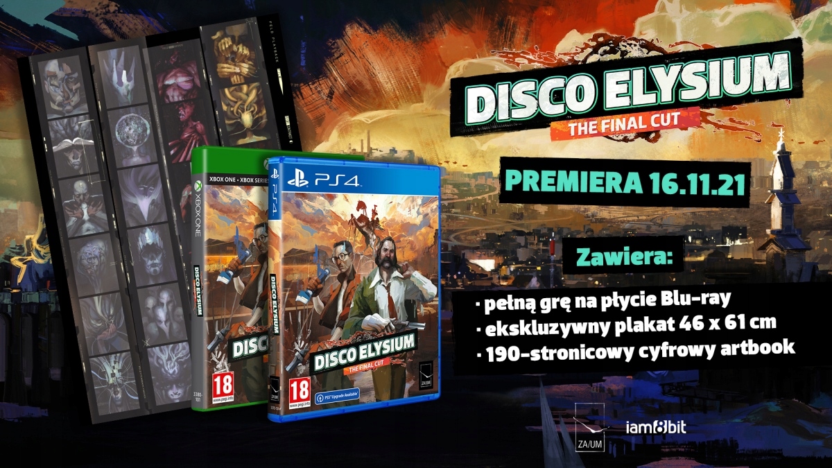 Disco Elysium The Final Cut PS4 / NOWA PO POLSKU Rodzaj wydania Podstawa