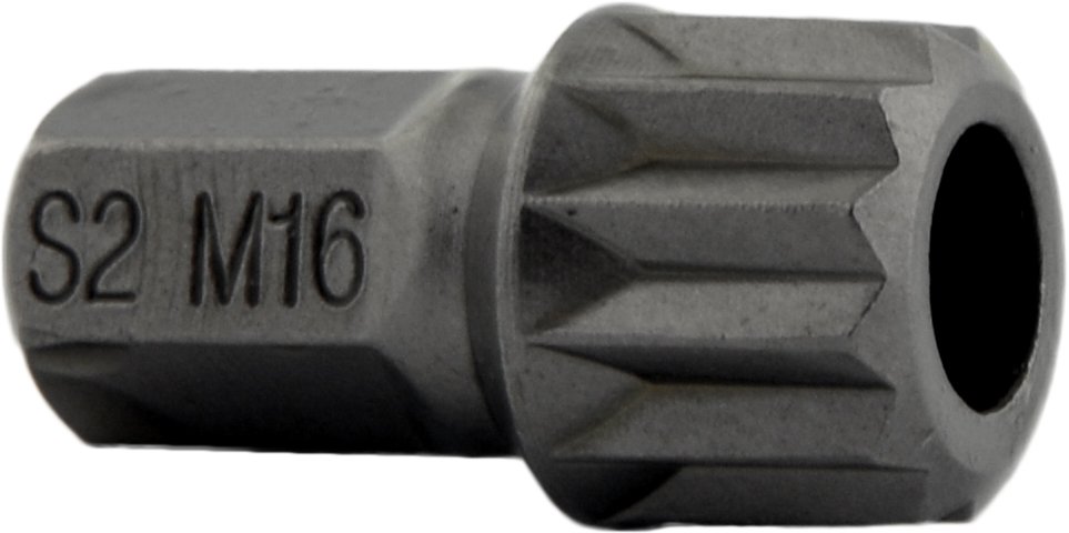 BIT KOŃCÓWKA SPLINE M16 x 30mm Z OTWOREM 10mm