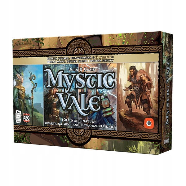 Mystic Vale Big Box gra planszowa fantasy Deckbuilding piękna Portal Games