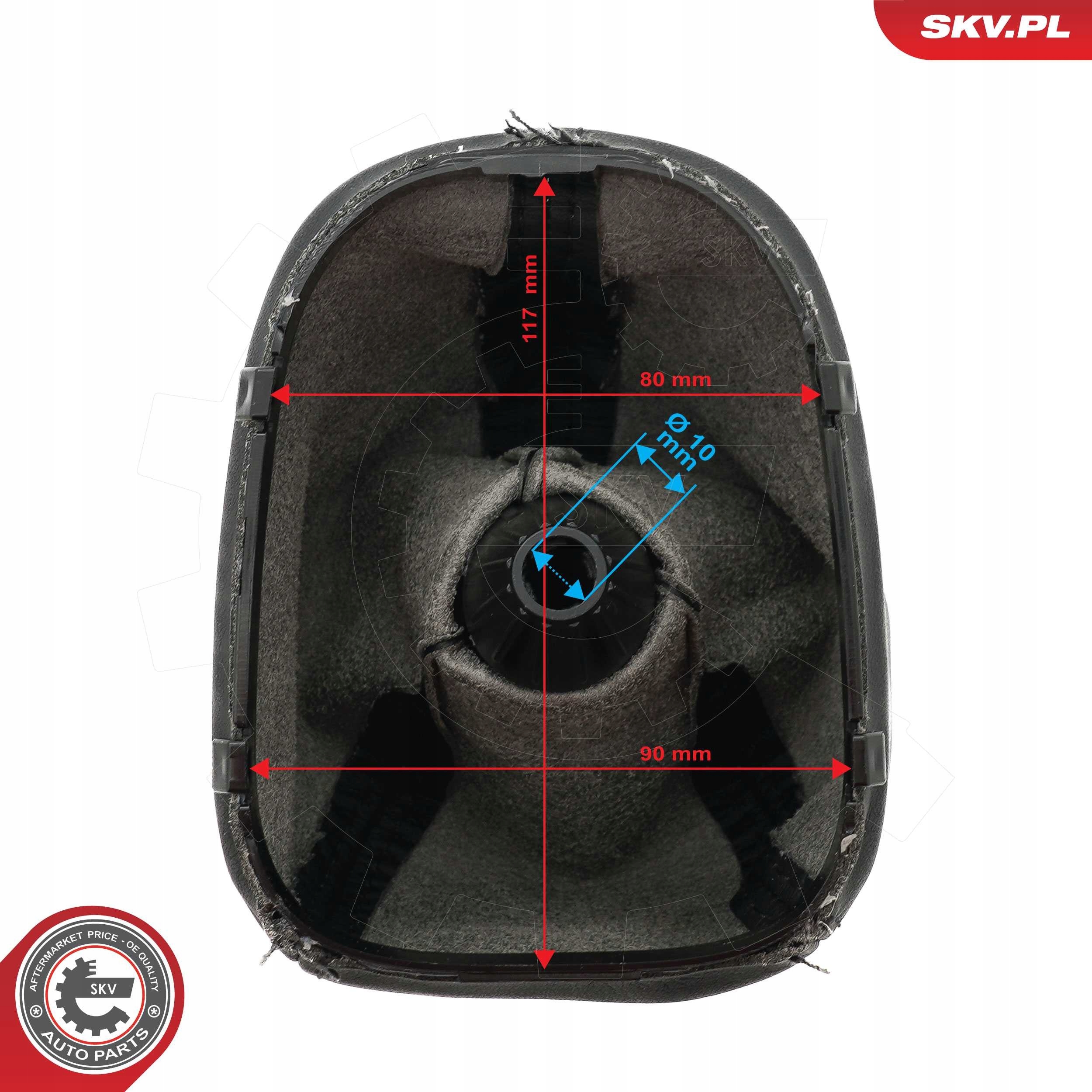 GAŁKA ZMIANY BIEGÓW Z MIESZKIEM 63SKV509 MERCEDES C W203 A2032673910 6B Rodzaj skrzyni Manualna