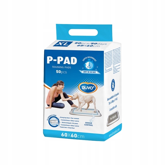 Levně Absorpční podložky a podložky Duvo+ 50 ks