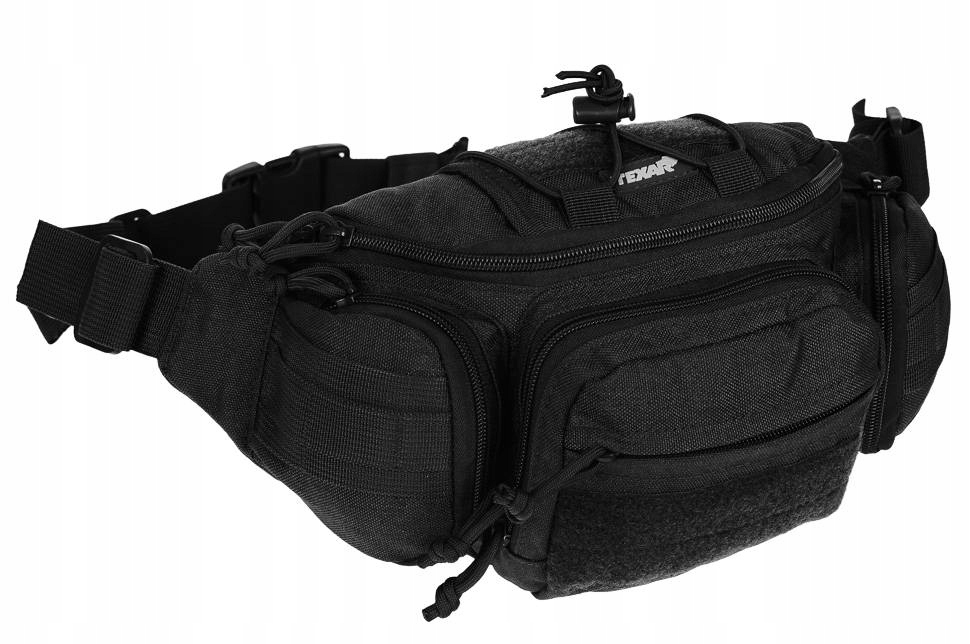 Ledvinová taška na opasek Molle Pánská taška Texar Hip Bag černá