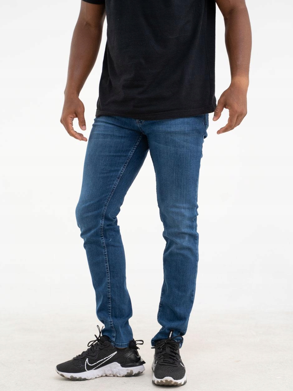 

Spodnie Jeansowe Croll Basic Slim Niebieskie 34