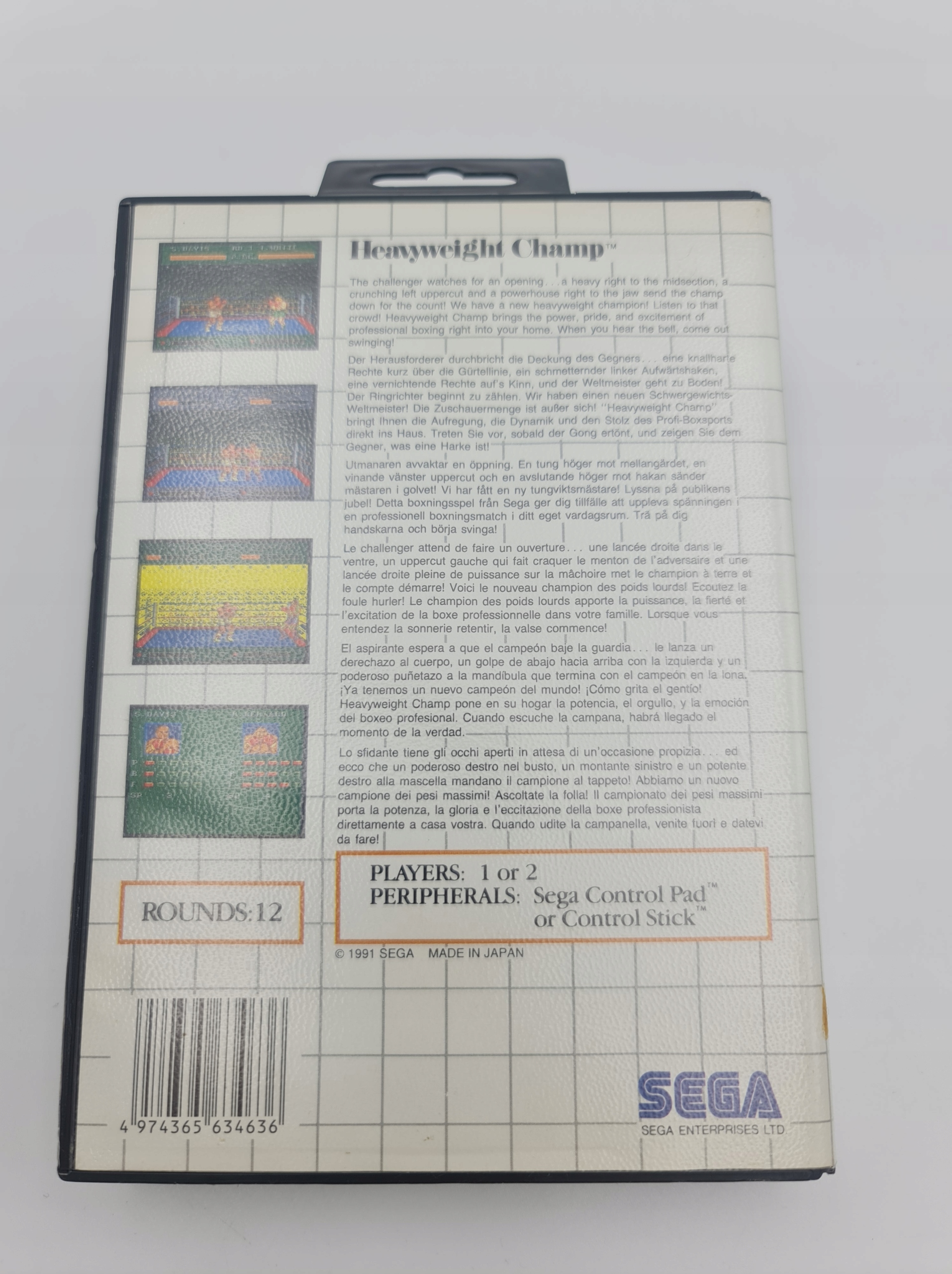 SEGA MASTER SYTEM HEAVYWEIGHT CHAMP Producent .dat