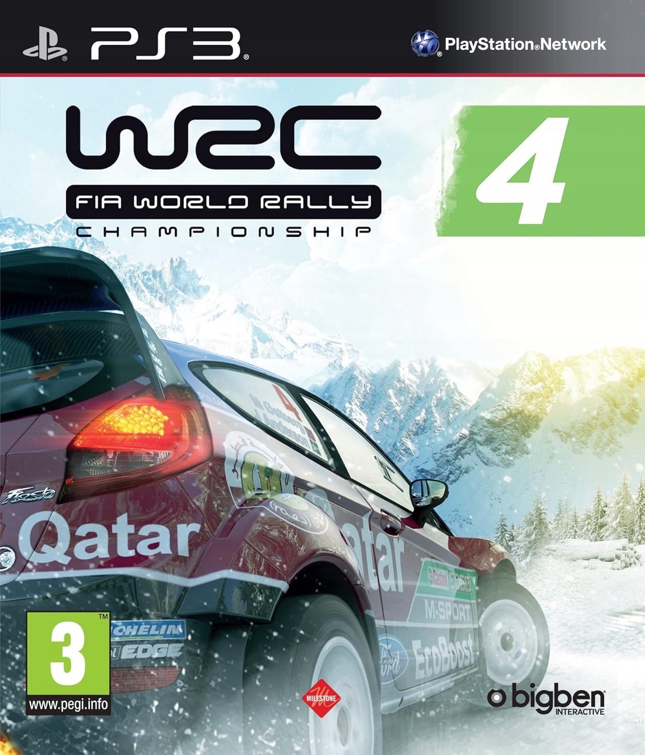 PS3 WRC 4 FIA World Rally Championship