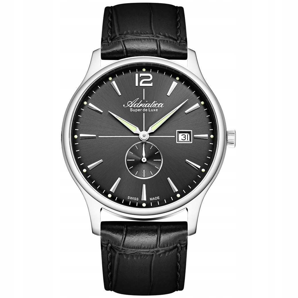 Pánské Hodinky Adriatica A8339.5256Q černý pásek