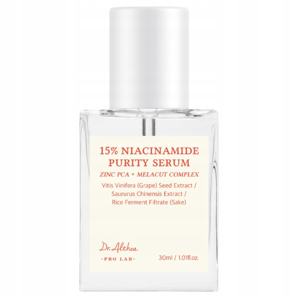 Rozjasňující sérum na obličej Dr. Althea s niacinamidem a zinkem 30 ml