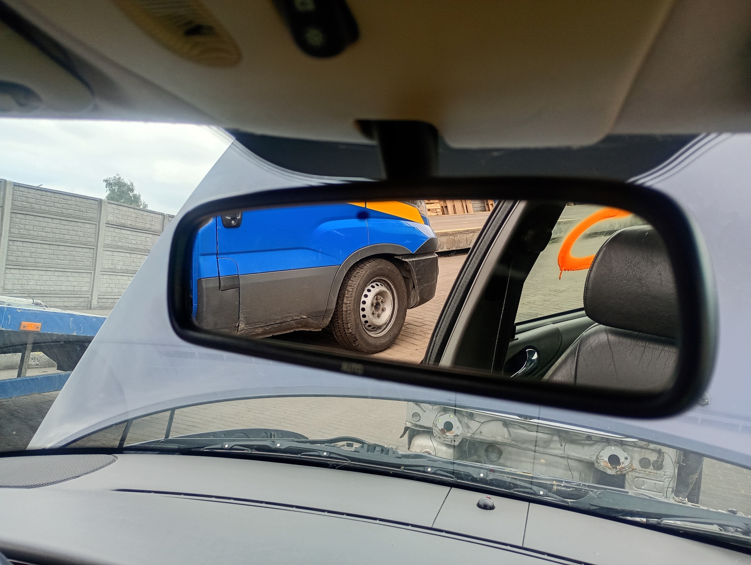 rear-view mirror inner srodkowe Saab 93 9-3 98-02