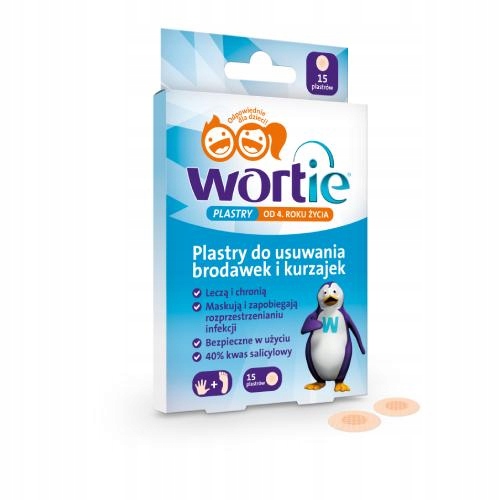

Wortie plastry do usuwania kurzajek brodawek 15s