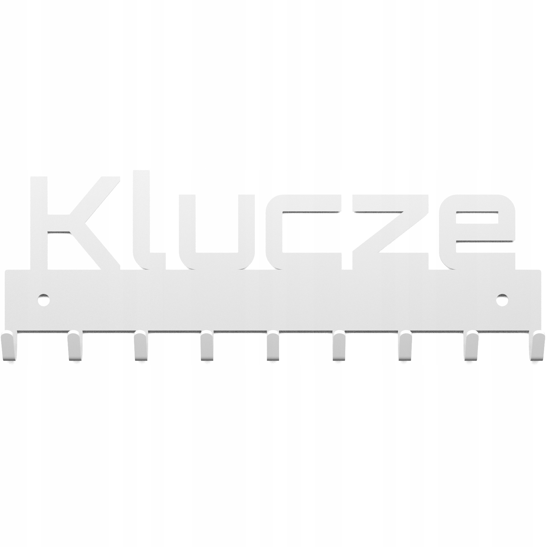 

Ścienny Wieszak Na Klucze Na Ścianę Biały