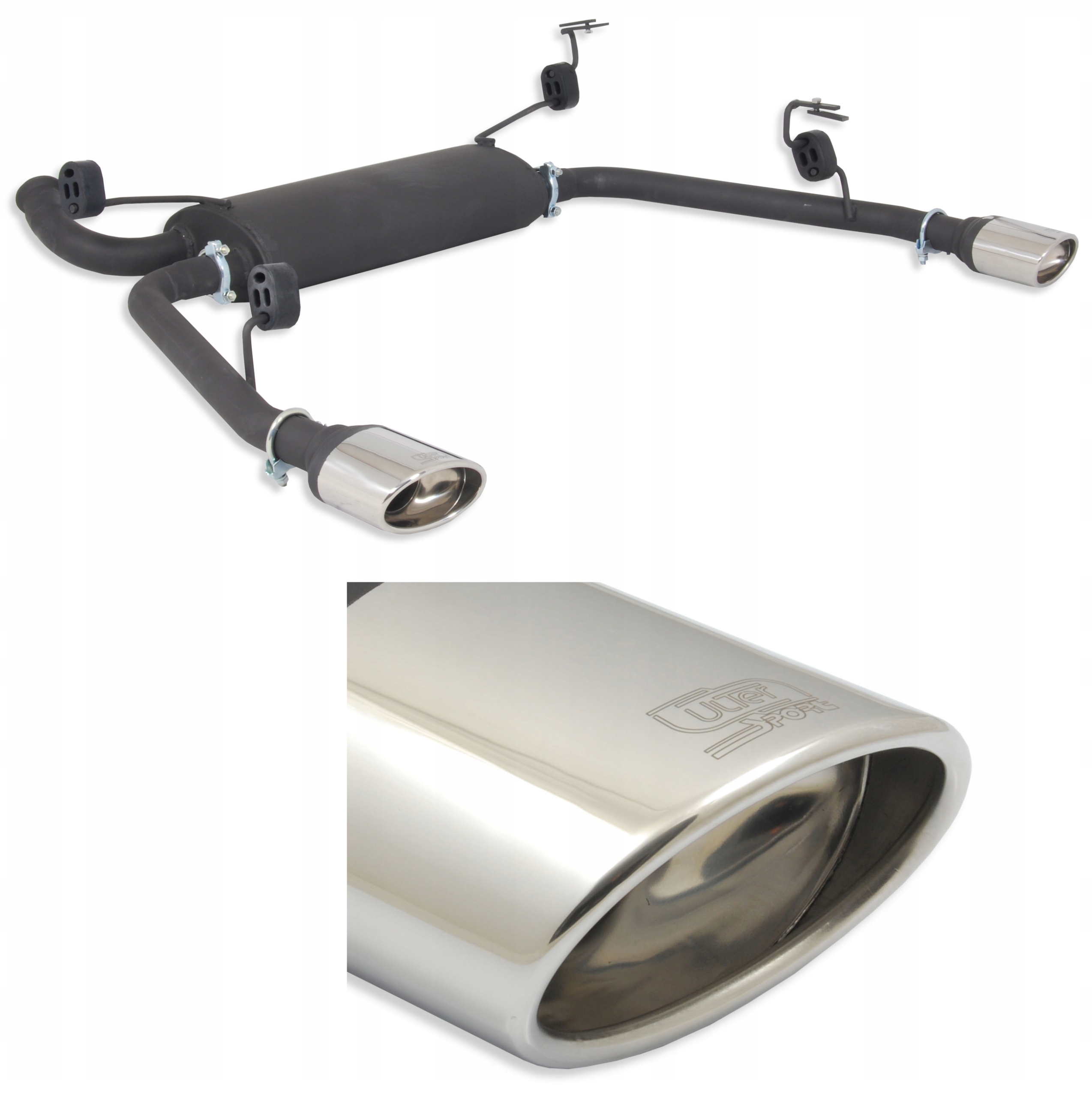 122-312/27 - Спортивний глушник RENAULT Laguna III GRANDTOUR ULTER