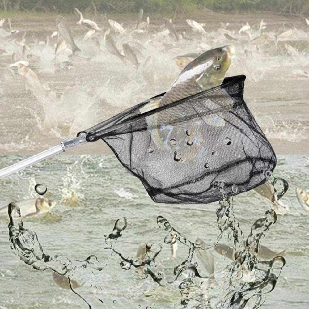 WĘDKARSKI PODBIERAK TELESKOPOWA NA RYBY 1.8M METAL Marka bez marki